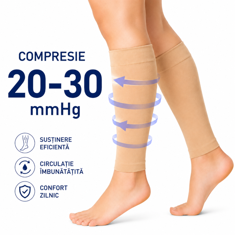 Șosete compresive 20-30 mmHg Zenifique pentru gambe